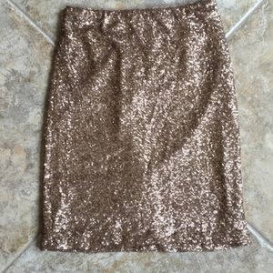 Sequin Pencil Skirt